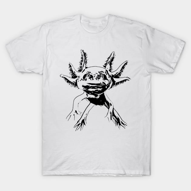 Axolotl T-Shirt by Nimmersatt